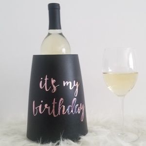 GLITTER IT'S MY BIRTHDAY ACTIVE WINE COOLER